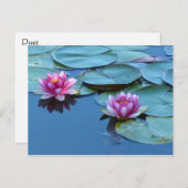 Carte Postale Faire-part Duo (Devant / Derrière)