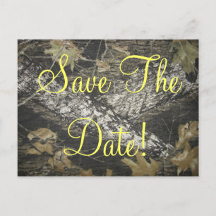 Carte Postale Faire-part Économies chiques de plouc la date !