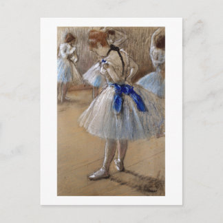 Carte Postale Faire-part Edgar Degas | Étude d'un danseur | Nouvelle adress
