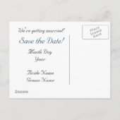 Carte Postale Faire-part Église Arc-en-ciel Enregistrer la date (Dos)