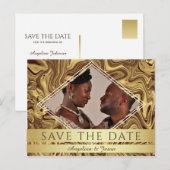 Carte Postale Faire-part Élég (Devant / Derrière)