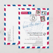 Carte Postale Faire-part Emplacements dans le monde Arizona à Cancun Par av (Devant / Derrière)