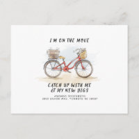 En déplacement avec chat vélo rouge Adresse de dém