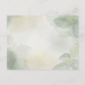 Carte Postale Faire-part Enchanted Garden String Lights Save the Date (Dos)