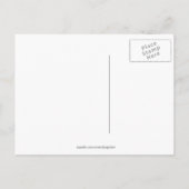 Carte Postale Faire-part Enfin enregistrer la date Funny Couple Brown & Blo (Dos)
