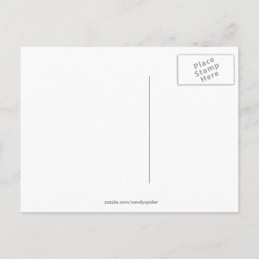 Carte Postale Faire-part Enfin enregistrer la date Funny Couple Brown & Blo (Dos)