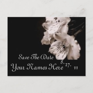 Carte Postale Faire-part Enregistrer la date