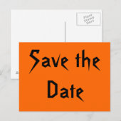 Carte Postale Faire-part Enregistrer la date (Devant / Derrière)