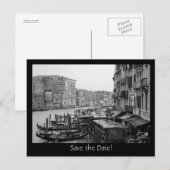 Carte Postale Faire-part Enregistrer la date (Devant / Derrière)