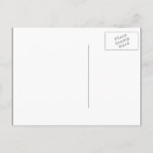 Carte Postale Faire-part enregistrer la date (Dos)