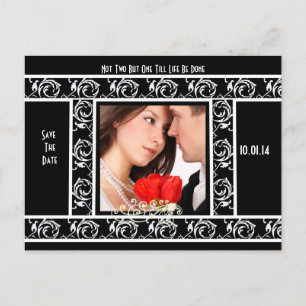 Carte Postale Faire-part Enregistrer la date avec votre photo