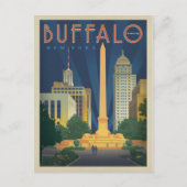 Carte Postale Faire-part Enregistrer la date - Buffalo, NY (Devant)
