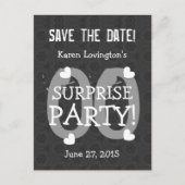 Carte Postale Faire-part Enregistrer la date chaque année Surprise Annivers (Devant)