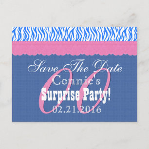Carte Postale Faire-part Enregistrer la date Chaque année Surprise Annivers