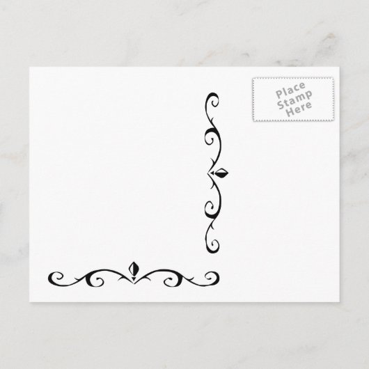 Carte Postale Faire-part Enregistrer la date Cinderella Slipper Fairytale A (Dos)