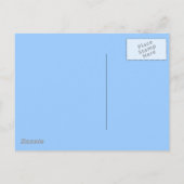 Carte Postale Faire-part Enregistrer la date colorée (Dos)