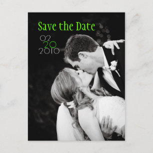 Carte Postale Faire-part Enregistrer la date du baiser