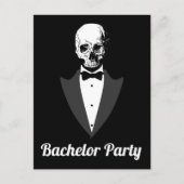 Carte Postale Faire-part Enregistrer la date enterrement de vie de garçon (Devant)