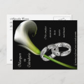 Carte Postale Faire-part Enregistrer la date (espagnol) (Devant / Derrière)