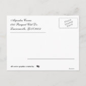 Carte Postale Faire-part Enregistrer la date (espagnol) (Dos)