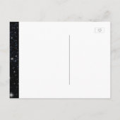 Carte Postale Faire-part Enregistrer la date étoile (Dos)