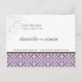 Carte Postale Faire-part ENREGISTRER LA DATE :: frais 2 (Devant)