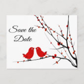 Carte Postale Faire-part Enregistrer la date Mariage Inséparables photo (Devant)