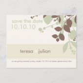 Carte Postale Faire-part ENREGISTRER LA DATE :: natif 5 (Devant)