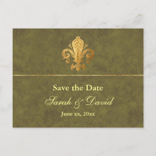 Carte Postale Faire-part Enregistrer la date personnalisable