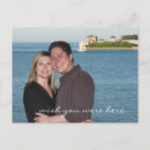 Carte Postale Faire-part Enregistrer la date POSTCARD (Devant)