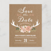 Carte Postale Faire-part Enregistrer l'analyseur de dates (Devant)