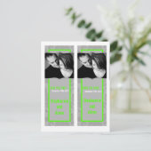 Carte Postale Faire-part Enregistrer le livre de dates Mark Favors Modern G (Debout devant)