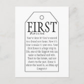 Carte Postale Faire-part Étiquettes de cadeau de mariage pour bouteille de  (Devant)