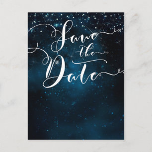 Carte Postale Faire-part Étoiles enchantées Étoile céleste Enregistrer la d