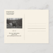 Carte Postale Faire-part Événement moderne de l'union à jour (Dos)