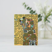Carte Postale Faire-part Exécution (L'Embrace) par Gustav Klimt Mariage (Debout devant)