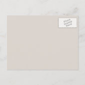 Carte Postale Faire-part Faire part de mariage à thème équestre motif fer à (Dos)