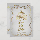 Carte Postale Faire-part Faire part de sauvegarde de conte de fée de Carros (Devant / Derrière)