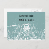 Carte Postale Faire-part Faire part Shabby Chic (Devant / Derrière)