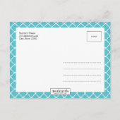 Carte Postale Faire-part Faire sa connaissance Annonce de naissance moderne (Dos)