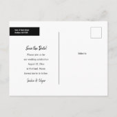 Carte Postale Faire-part Faire sonner la nouvelle année Photo Enregistrer l (Dos)