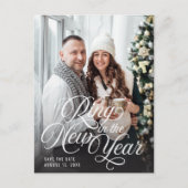 Carte Postale Faire-part Faire sonner la nouvelle année Photo Enregistrer l (Devant)