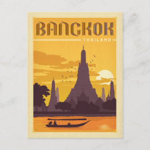Carte Postale Faire-part Faites gagner la date   Bangkok, Thaïlande