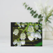 Carte Postale Faire-part Faits Intéressants sur Mai (Debout devant)