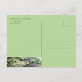 Carte Postale Faire-part Ferme près de Thirlmere Mariage Épargnez la date (Dos)