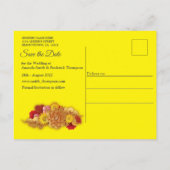 Carte Postale Faire-part Festival du printemps chinois (Dos)