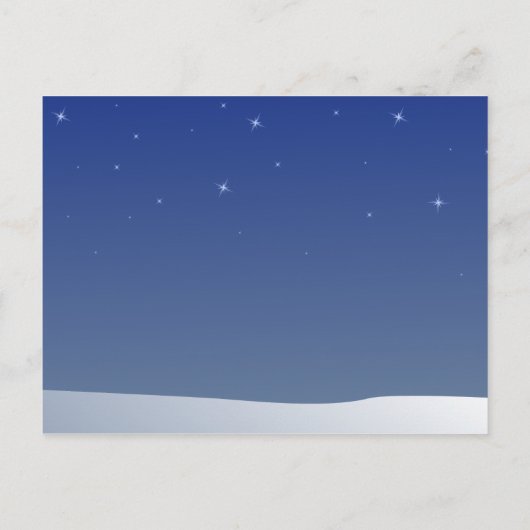 Carte Postale Faire-part Fête de famille Enregistrer la date Noël hiver (Dos)