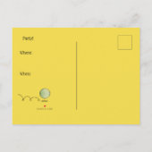 Carte Postale Faire-part FÊTONS AVEC UNE FÊTE ENDIABLÉE par Slipperywindow (Dos)