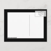 Carte Postale Faire-part Fille au chapeau de remise des diplômes (Perle Éma (Dos)