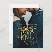 Carte Postale Faire-part Film Trailer Style Photo Enregistrer La Date (Devant / Derrière)